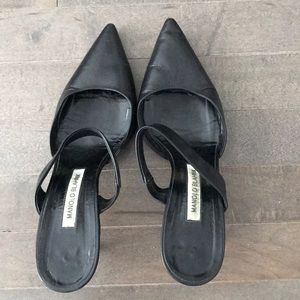 Black Manolo Blahniks